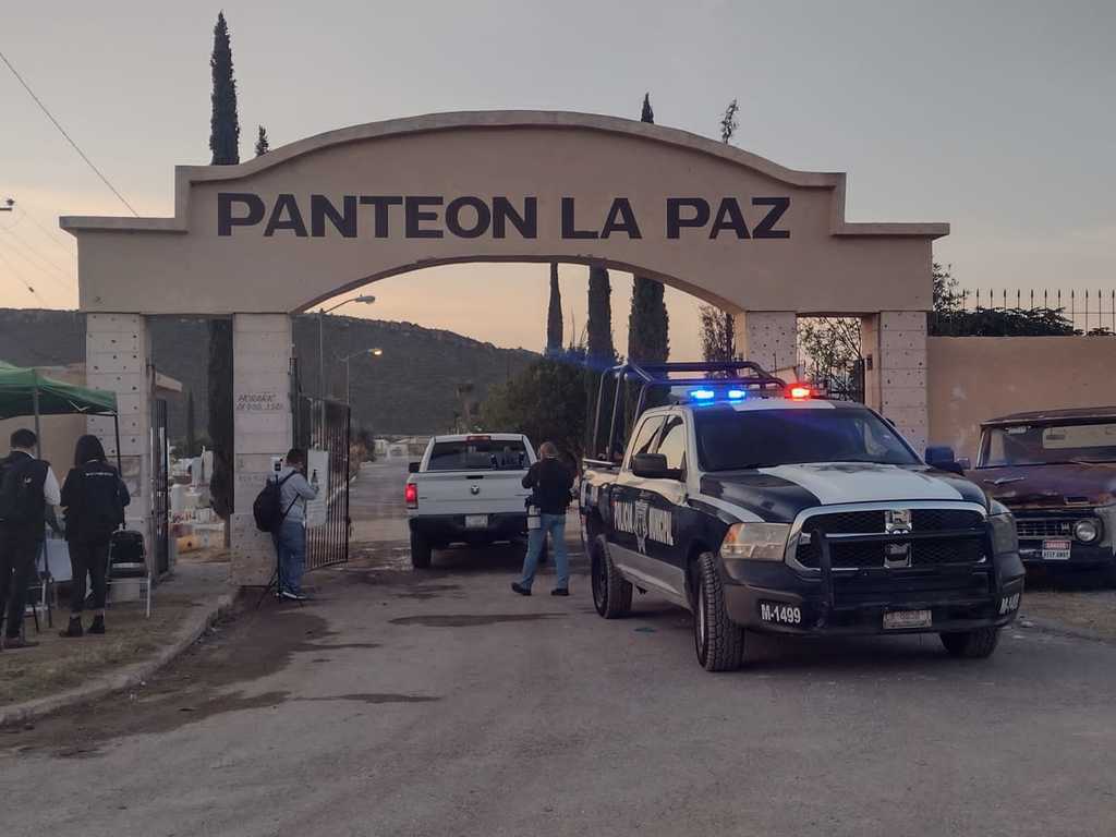 Alistan operativo de seguridad en cementerios de Saltillo