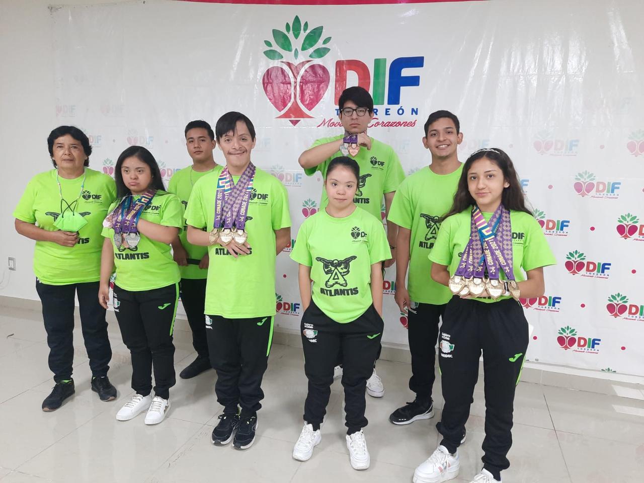 Autoridades premian el trabajo de los atletas del DIF Torreón