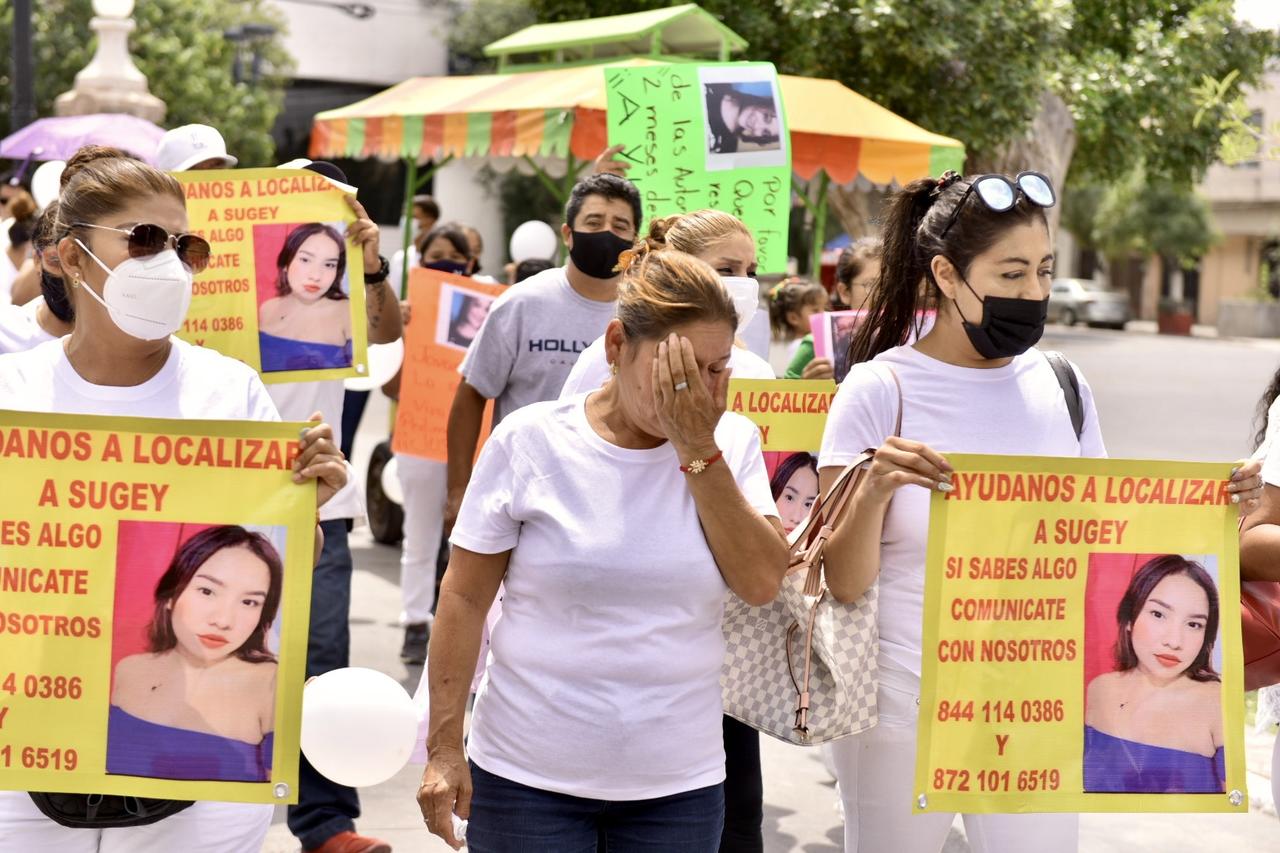 Familiares intensifican búsqueda de Sugey, joven de Torreón desaparecida en Mazatlán