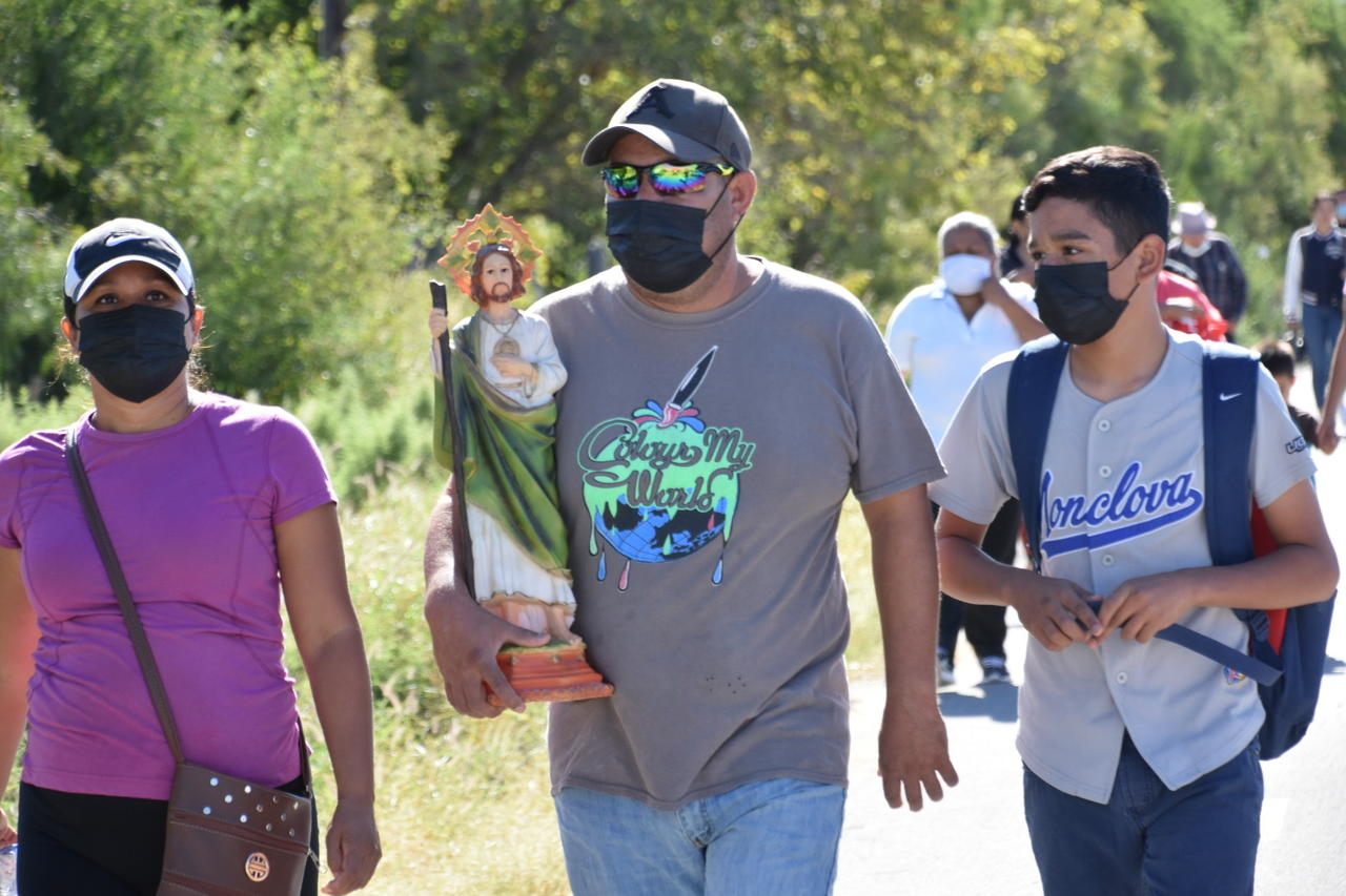 'Desborda' la fe por San Judas Tadeo en Ciudad Frontera