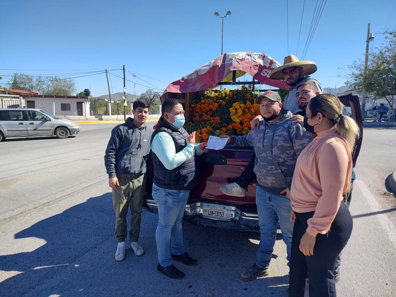 Inicia entrega de guías sin costo para el traslado de flor en Ciudad Lerdo