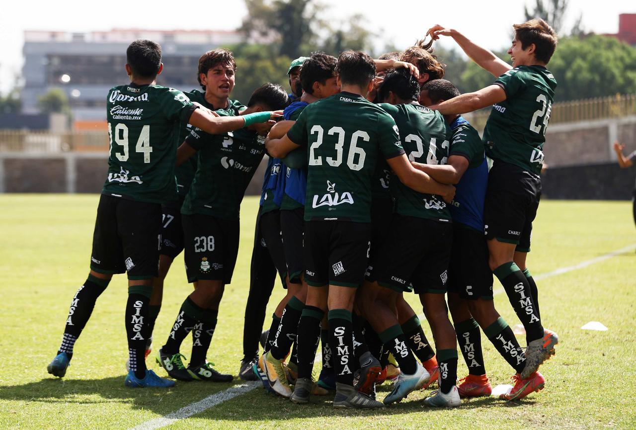Santos Laguna Sub-18 derrota a Pumas y sueña con la liguilla