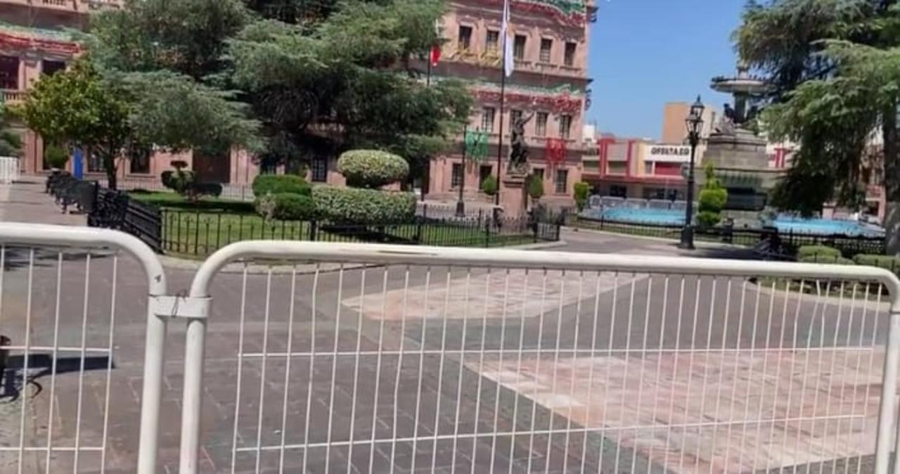 Hacen petición en chaange.org para exigir reapertura de Plaza de Armas de Saltillo