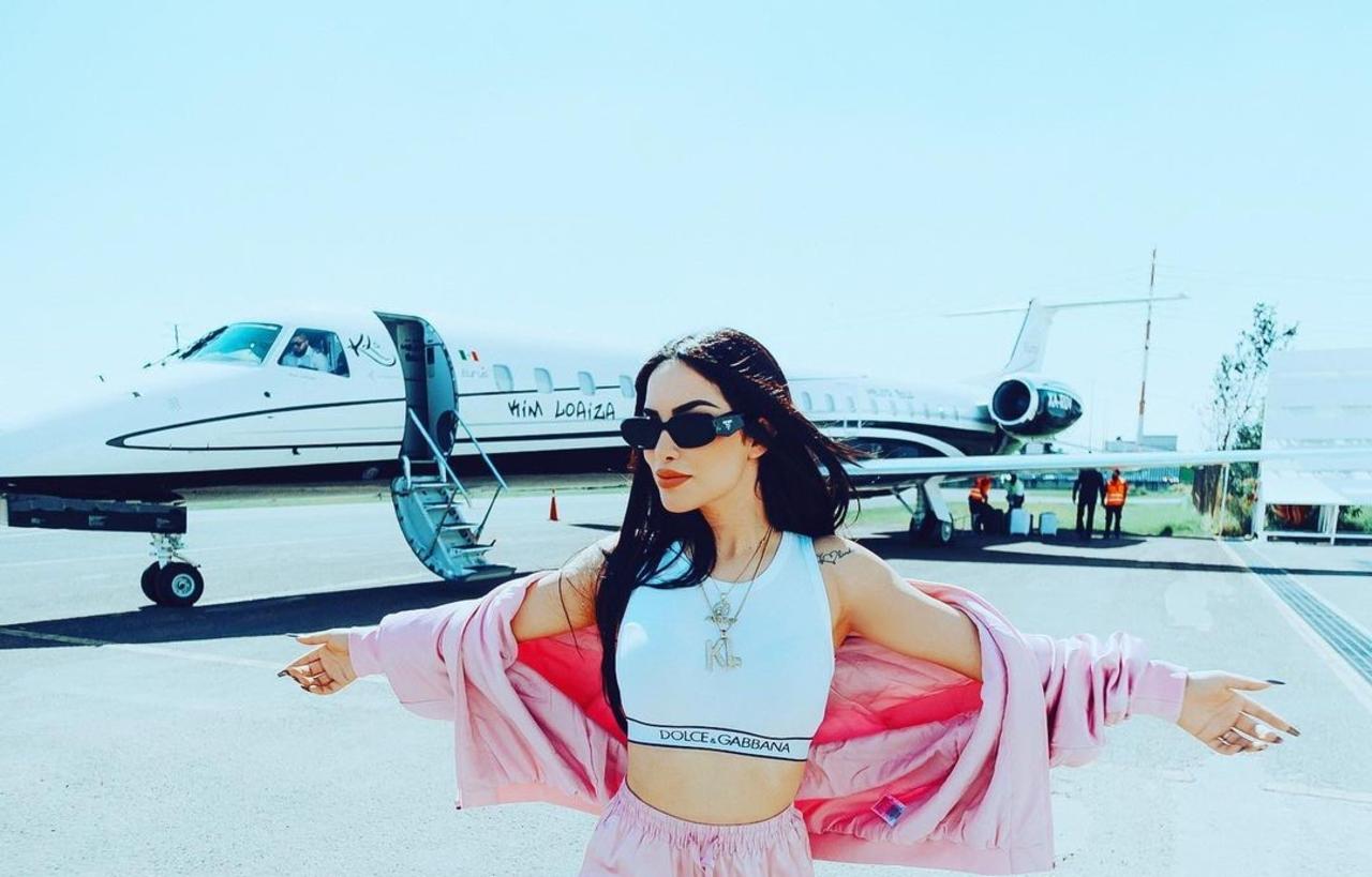 Kimberly Loaiza estrena jet privado para su fiesta musical