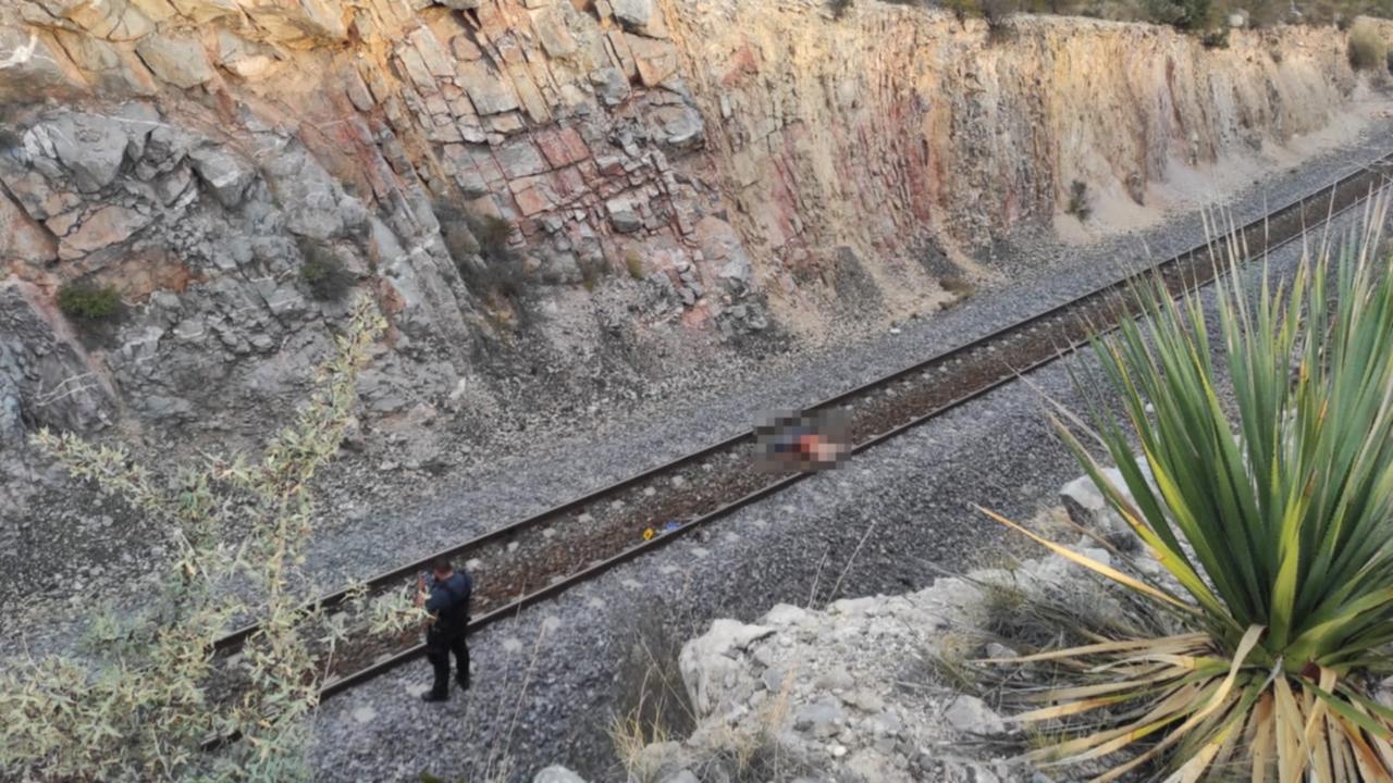 Tren descuartiza a migrante en zona de Derramadero en Saltillo