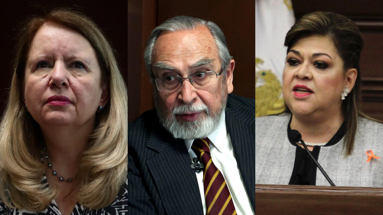 Bernardo Bátiz, Eva Verónica de Gyvés y Loretta Ortiz, terna de AMLO para vacante en SCJN