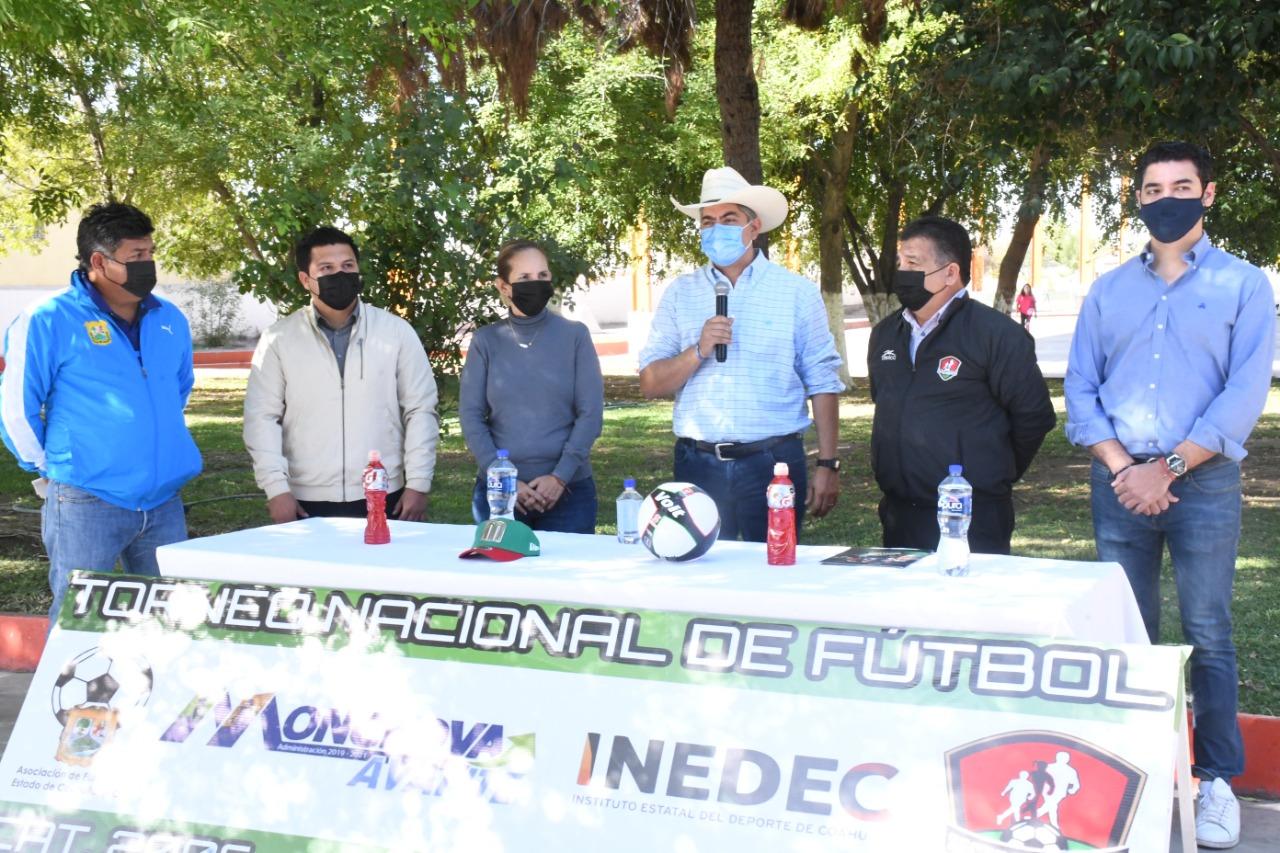 Monclova será sede del Torneo Nacional de fútbol