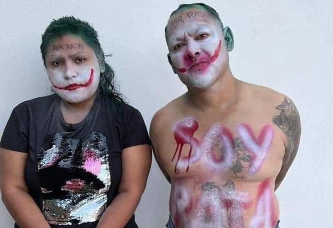 'Batman' atrapa y deja atados a el 'Joker' y 'Harley Quinn' en Oaxaca