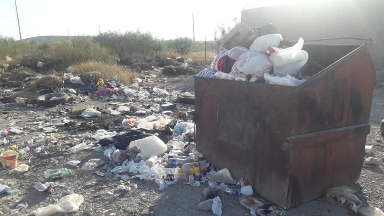 Camiones de la basura de Frontera sin operar por descomposturas