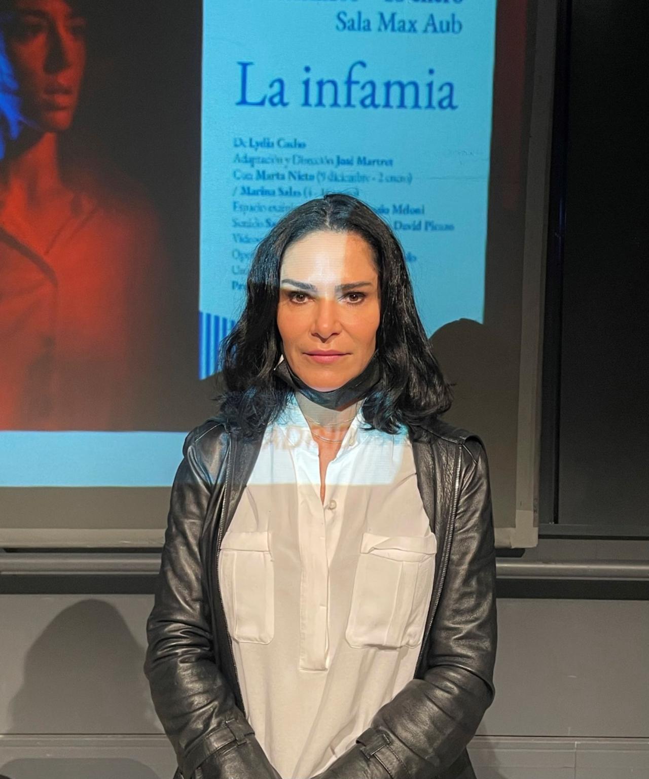 Periodista Lydia Cacho presenta obra de teatro Infamia