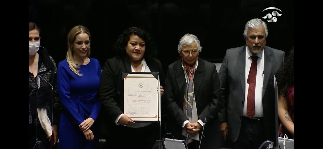 Senado designa a Martha Rodríguez como nueva titular de Comisión Ejecutiva de Atención a Víctimas