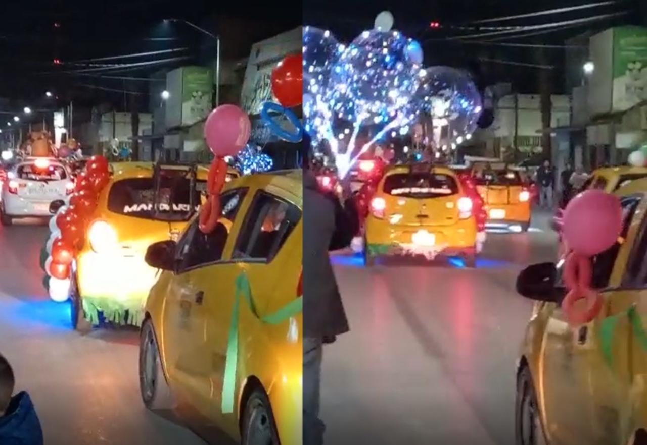 VIDEO: Se quejan de taxista por 'rechinar' en peregrinaciones