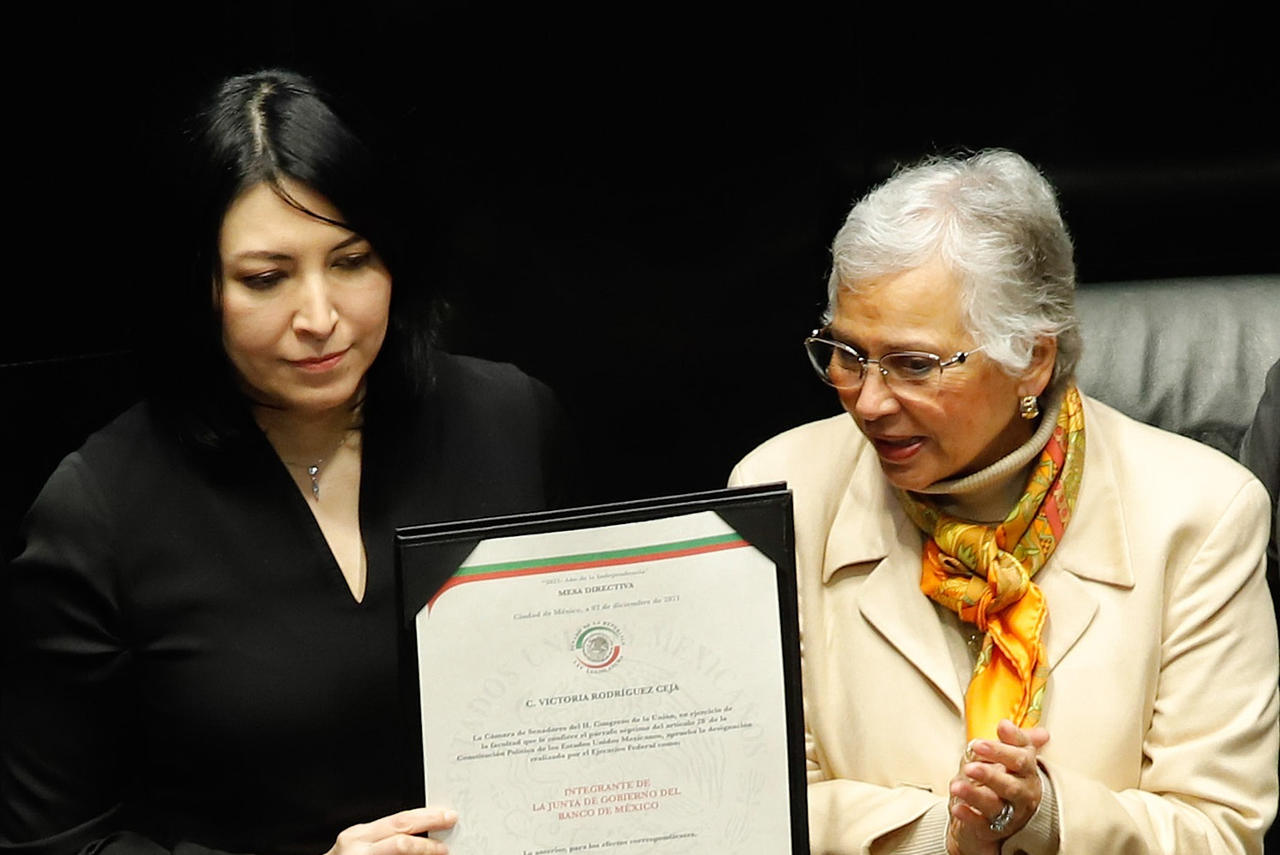 Presidencia ratifica nombramiento de Victoria Rodríguez Ceja al frente de Banxico