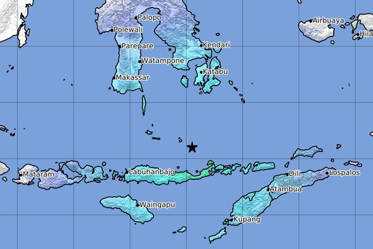 Indonesia activa alerta de tsunami tras sismo de magnitud 7.3