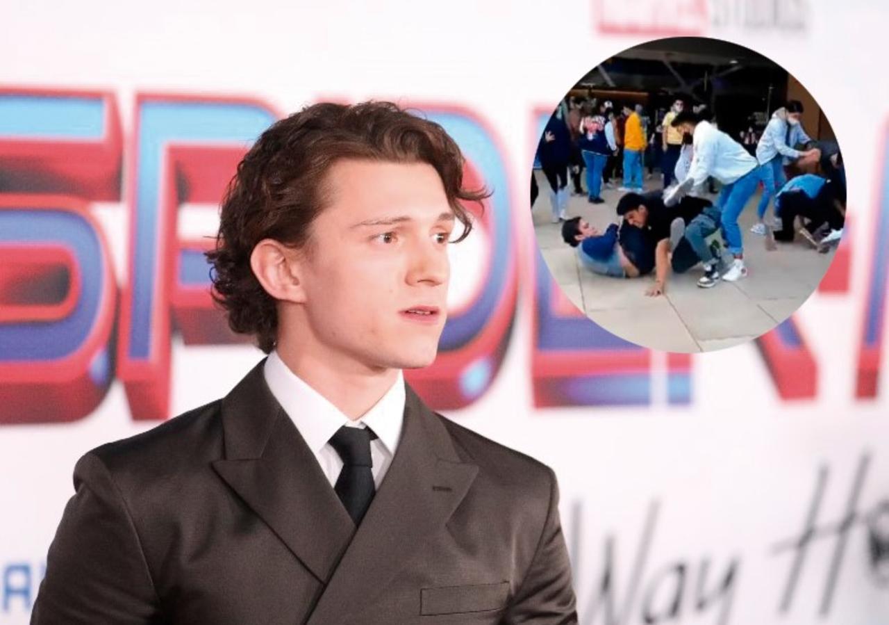 Tom Holland reacciona a pelea en cine de México por boletos para Spider-Man