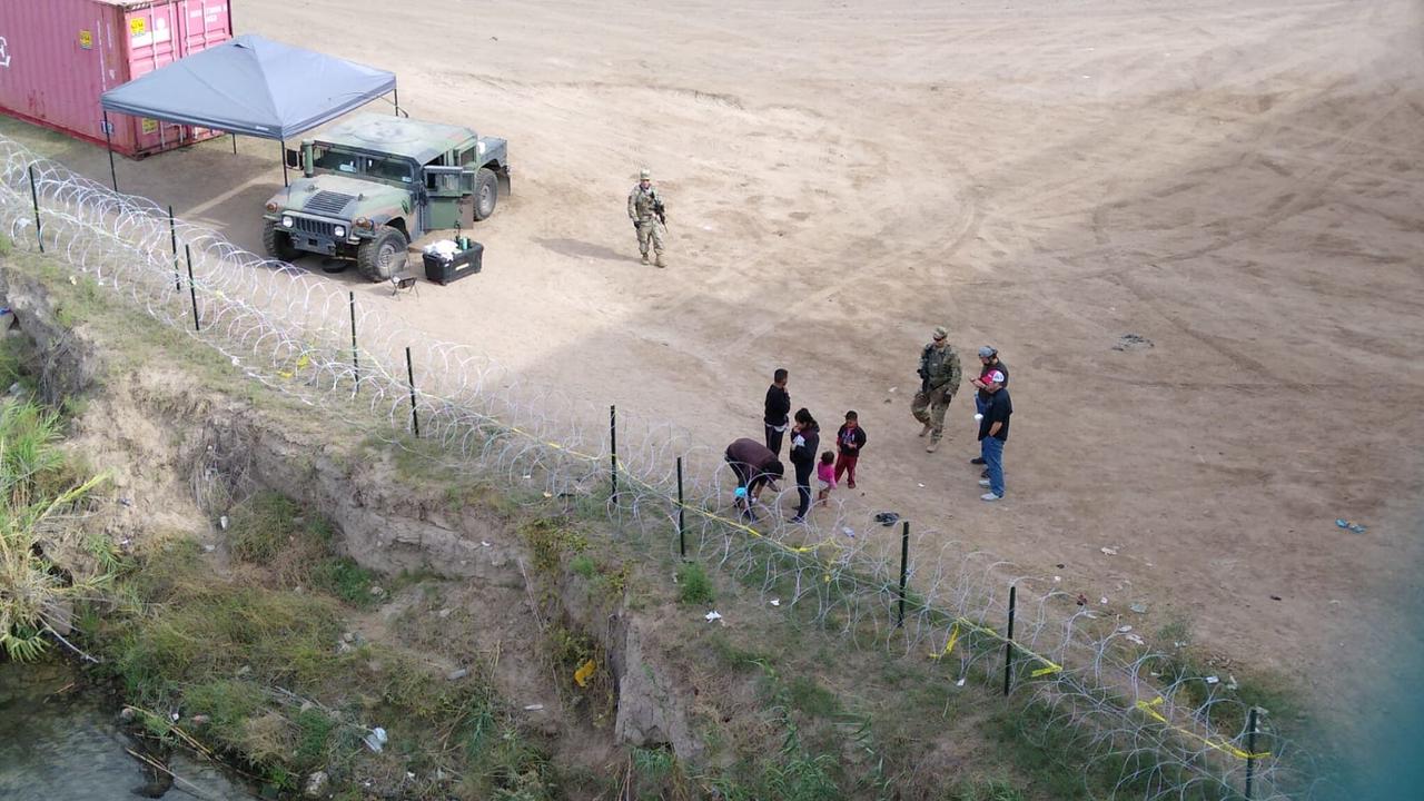 Migrantes evaden vigilancia en Paseo del Río, cruzan a Estados Unidos y los detienen cerca