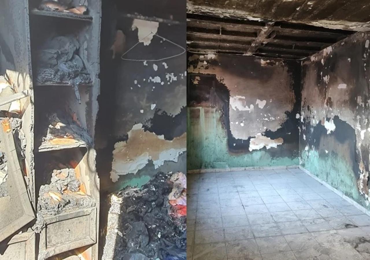 'Esto no tiene nombre ni perdón de Dios'; roban e incendian casa a familia en Saltillo