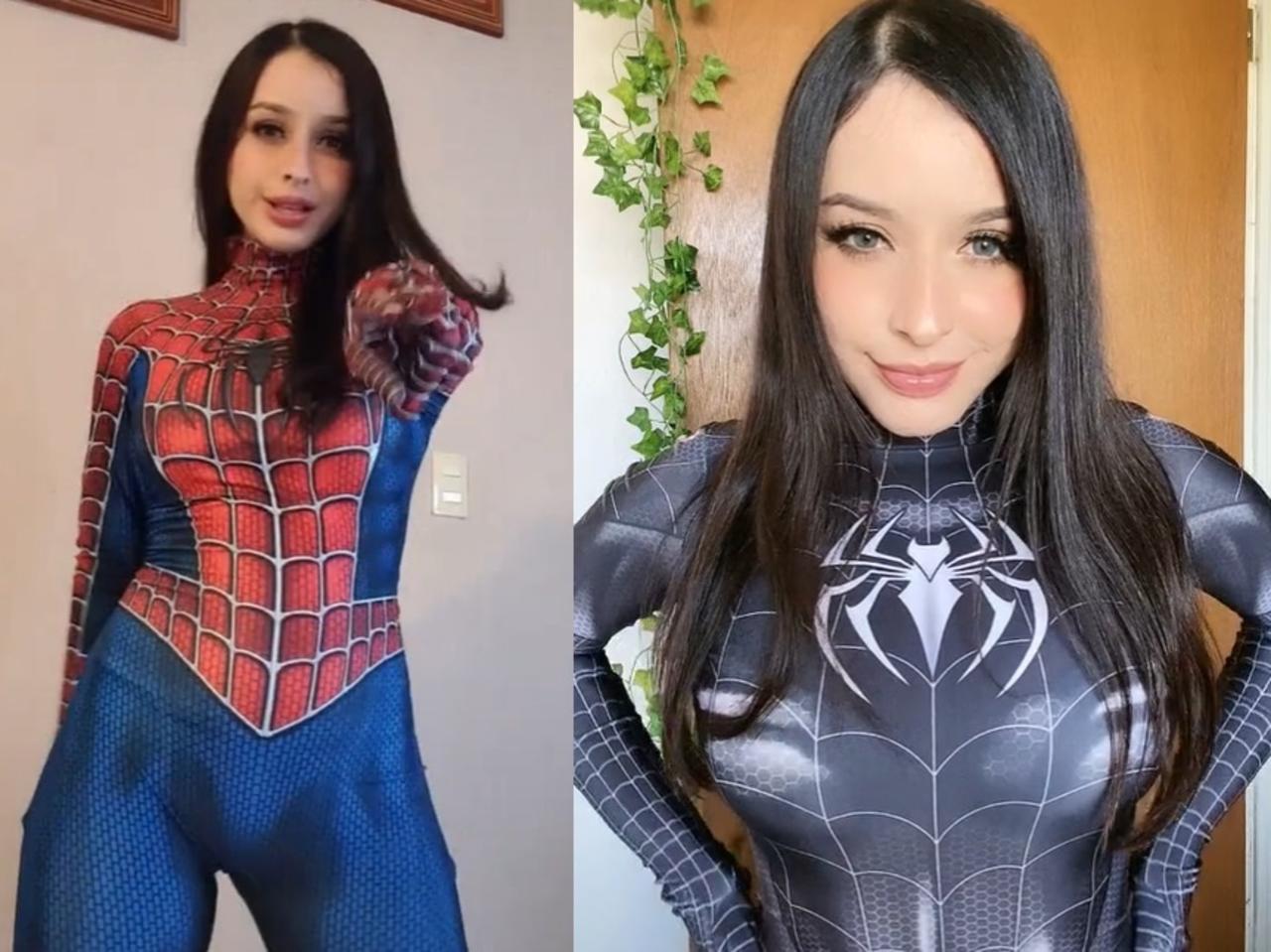 Ella es la 'Spider-Woman' mexicana que 'encanta' a TikTok