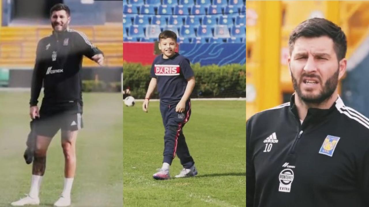 El regaño de Gignac al hijo de 'Diente' López por usar ropa deportiva del PSG 