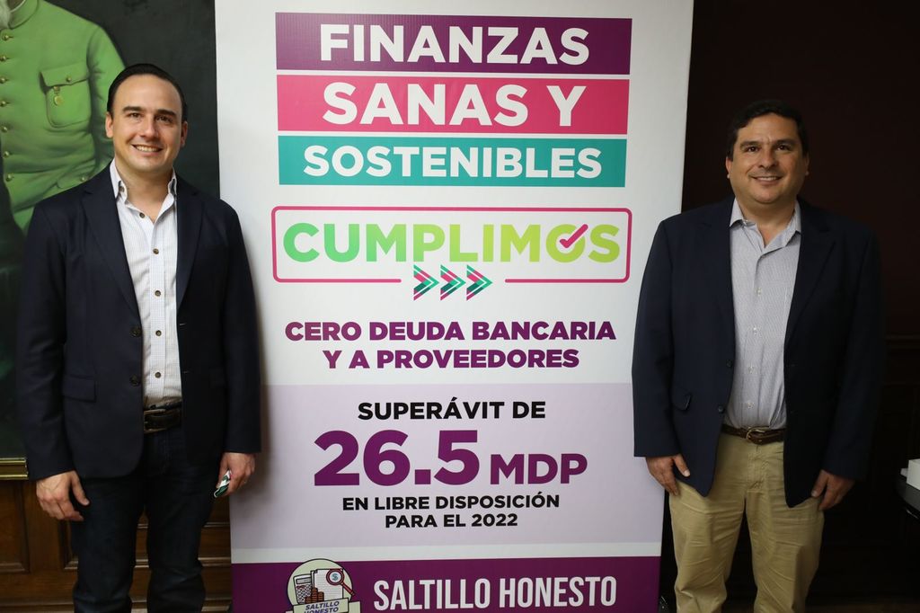 Se queda Saltillo con finanzas sanas: Manolo Jiménez