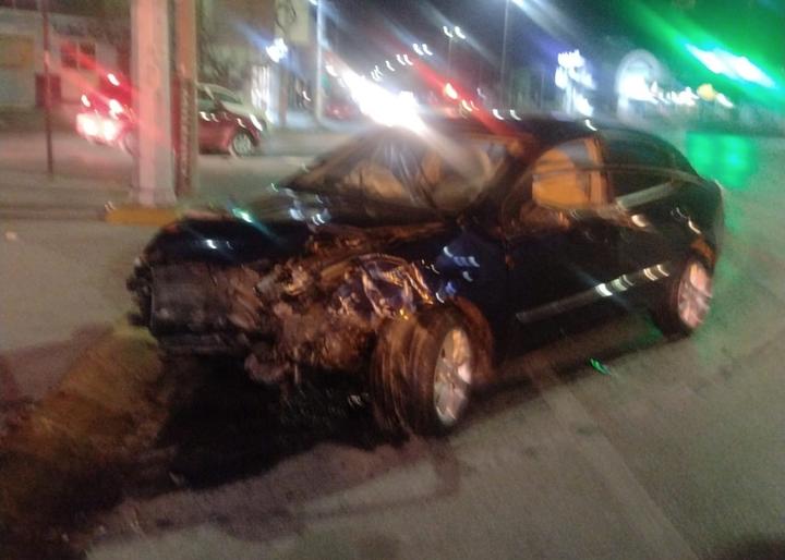 Conductor ebrio provoca accidente en Torreón y deja 5 lesionados