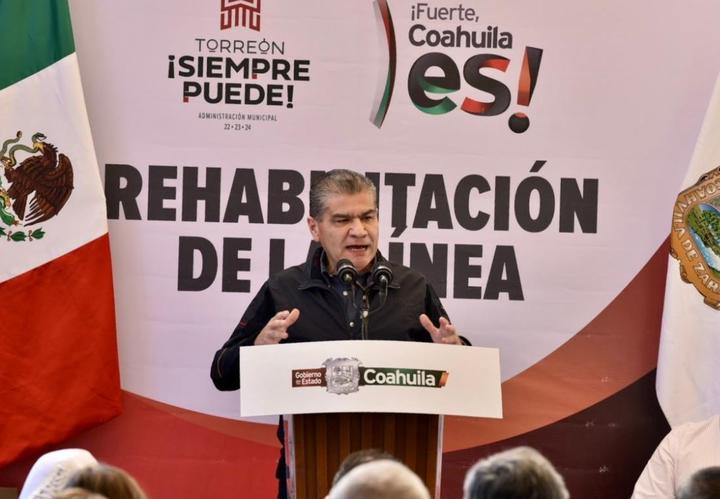 'No es grilla', dice gobernador sobre reclamo por abandono en Línea Verde de Torreón