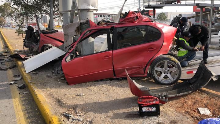 Conductor fallece al no resistir las lesiones de accidente ocurrido en Saltillo