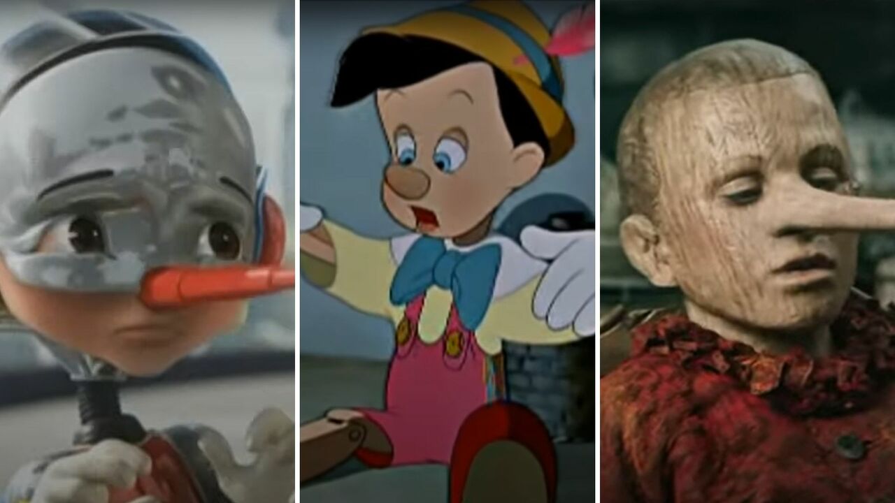Pinocho a través del cine