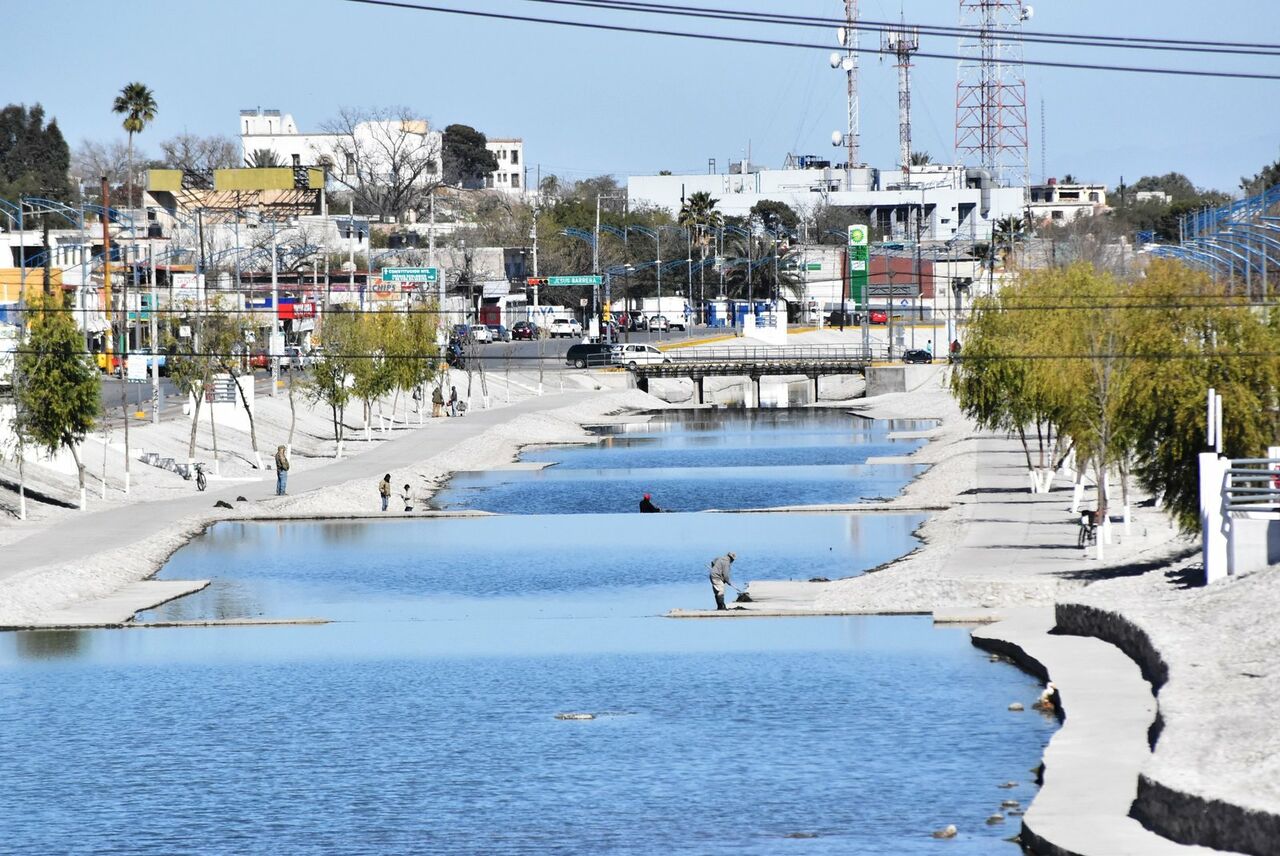 Alcalde Dávila buscará agua y recursos para río Monclova