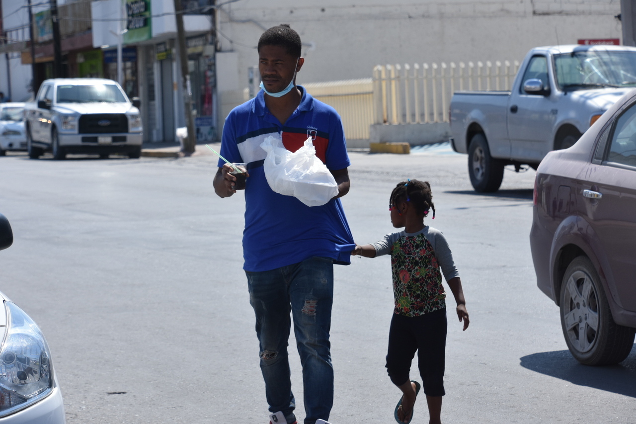Más de 200 haitianos se quedan en Coahuila