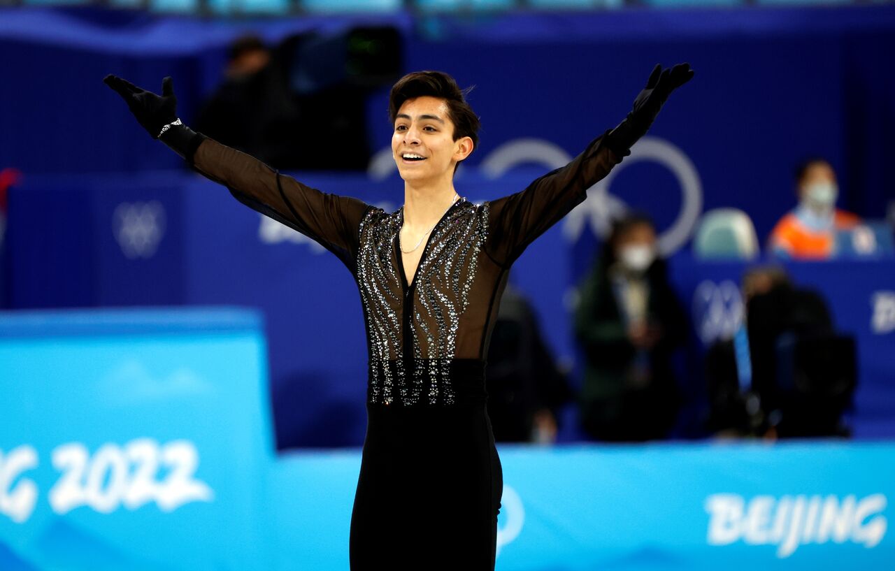 Patinador mexicano Donovan Carrillo concluye participación en Juegos Olímpicos de Beijing con 218 puntos