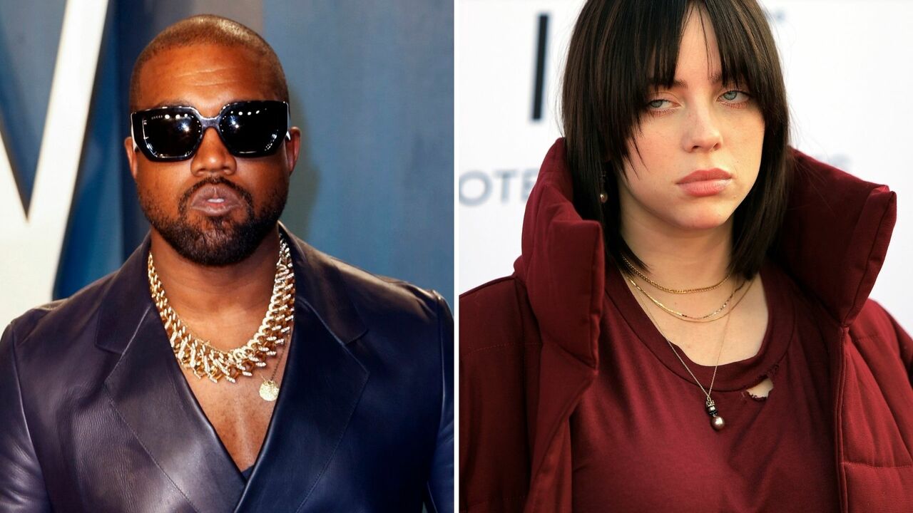 Kanye West se lanza contra Billie Eilish, le exige una disculpa y ella contesta