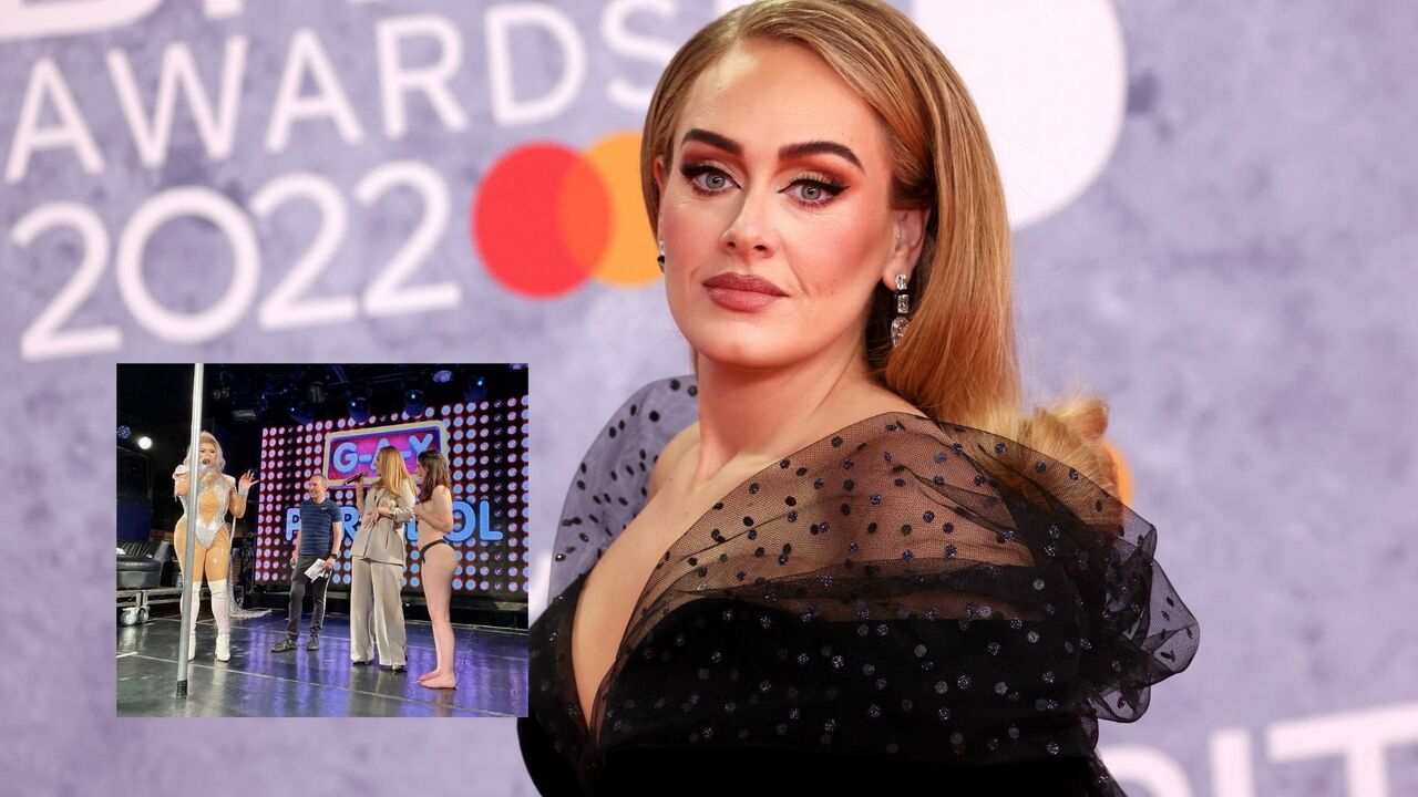 Adele sorprende a sus fans con su ‘pole dance’ y disfrutando un show de Drags