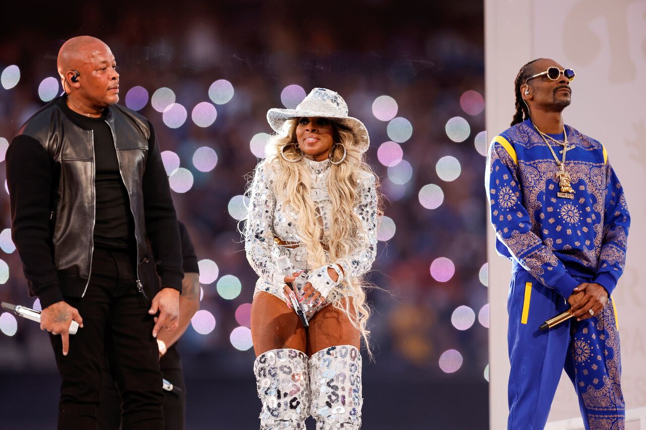 Hip hop se apodera del Super Bowl 2022 con el show de medio tiempo