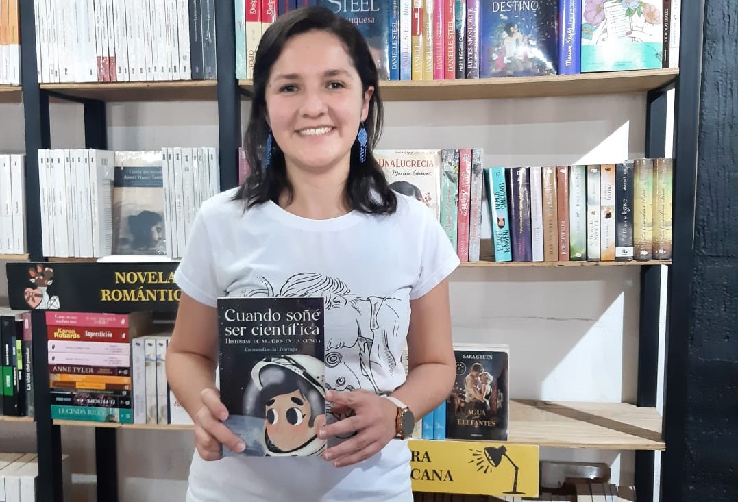 Carmen García Lizárraga plasma en letras el sueño de ser científica