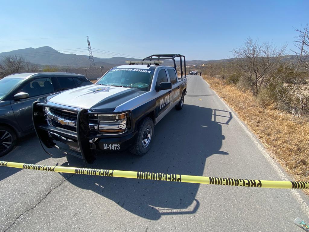 Encuentran un cuerpo calcinado en la carretera Saltillo-Torreón
