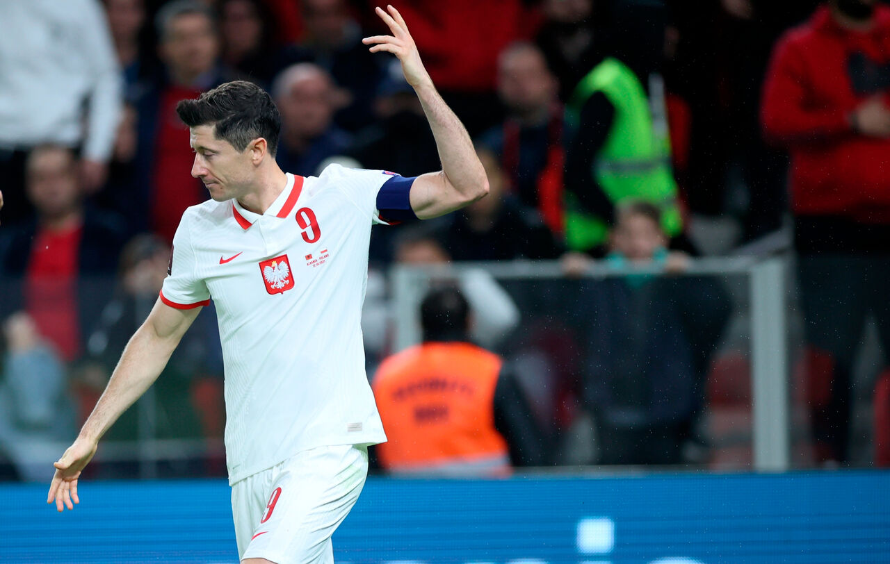 Robert Lewandowski y Polonia se niegan a jugar contra Rusia en repesca para el Mundial de Qatar 2022