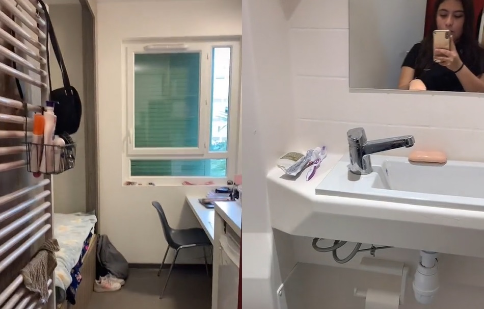 ¿Cómo es vivir en 9 metros cuadrados? 'Tiktoker' se vuelve viral al mostrar su departamento en Francia