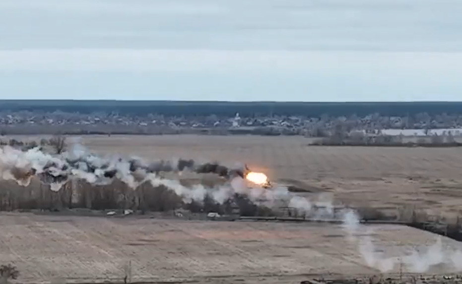 VIDEO: Helicóptero ruso es derribado con un misil por tropas ucranianas