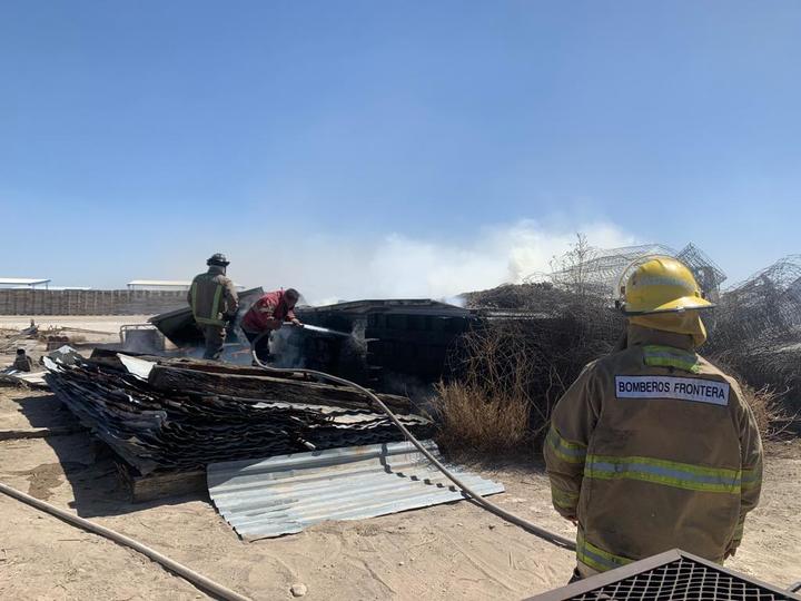 Casi incendian ganadería Rivas en municipio de Frontera, Coahuila