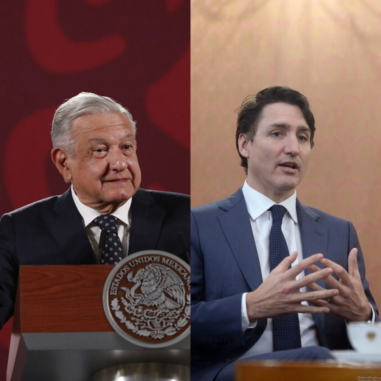 AMLO sostiene llamada con Justin Trudeau, primer ministro de Canadá