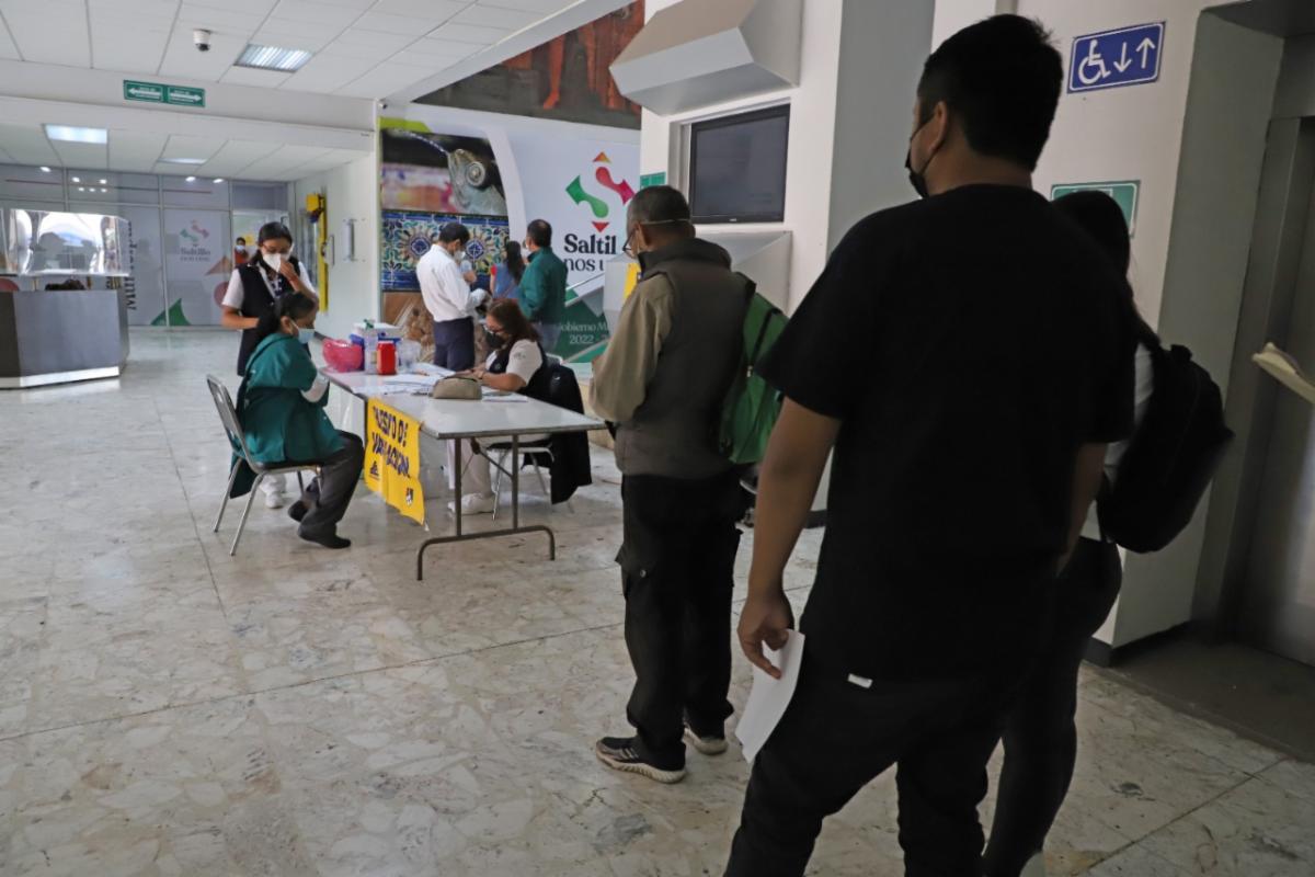 Apoya Gobierno de Saltillo a Secretaría de Salud en vacunación antiCOVID