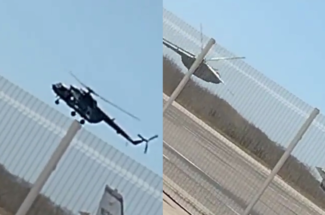 VIDEO: Se desploma helicóptero de la Marina en aeropuerto de Mazatlán