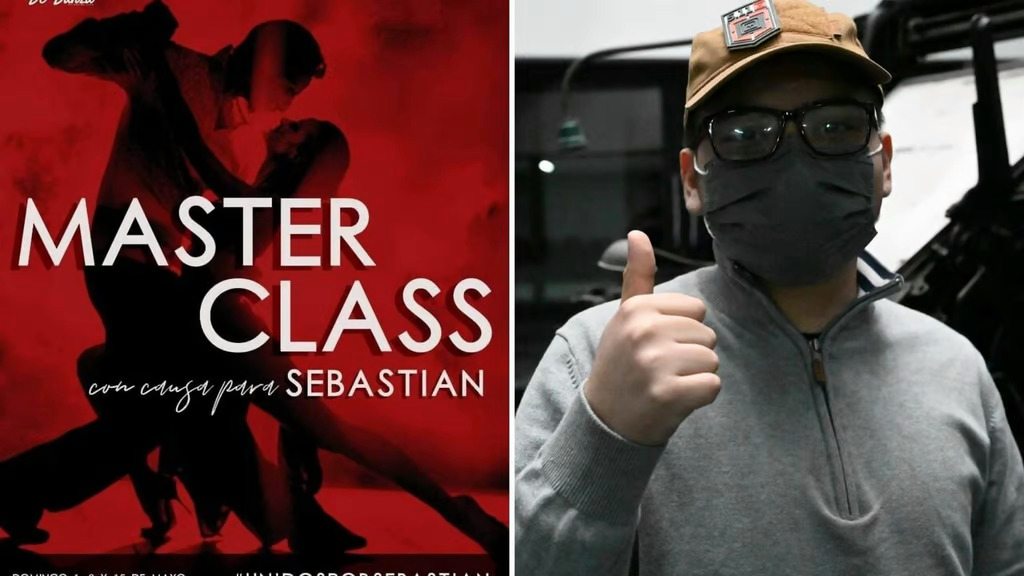 Invitan a Master Class para ayudar a Sebastián en la batalla contra el cáncer