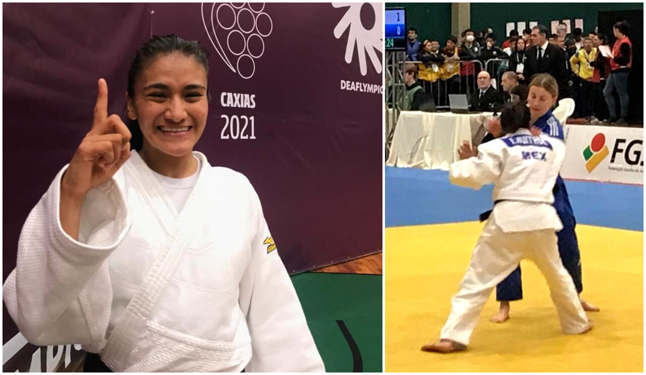 Judoca mexicana conquista oro en Juegos Sordolímpicos de Brasil