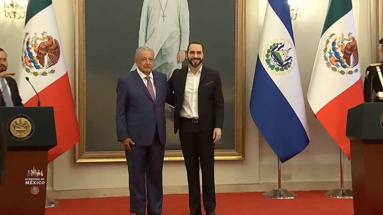Aumentará México apoyo a El Salvador tras reunión de AMLO con Bukele