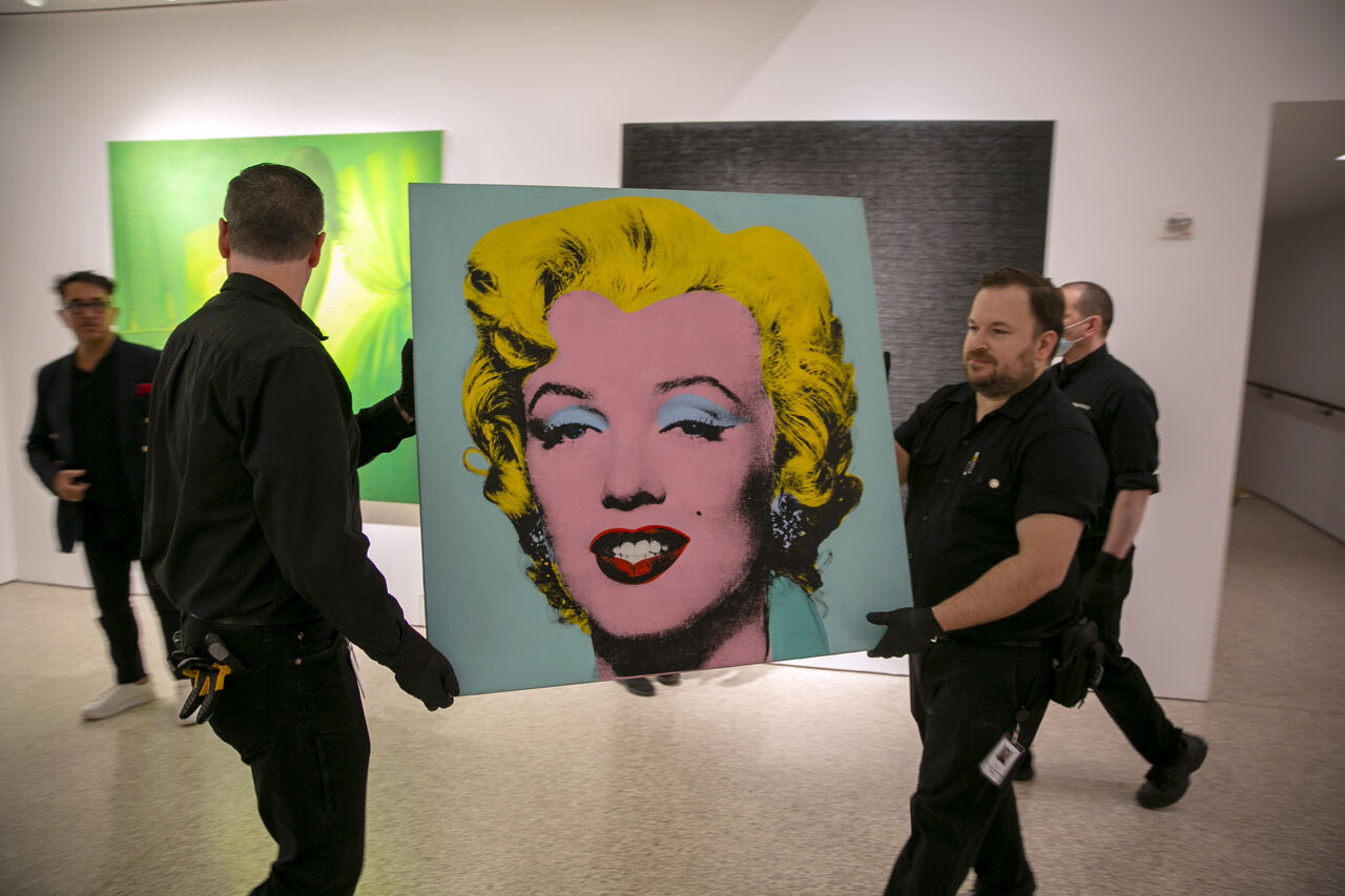 Pintura de Andy Warhol sobre Marilyn Monroe es vendida en 195 mdd