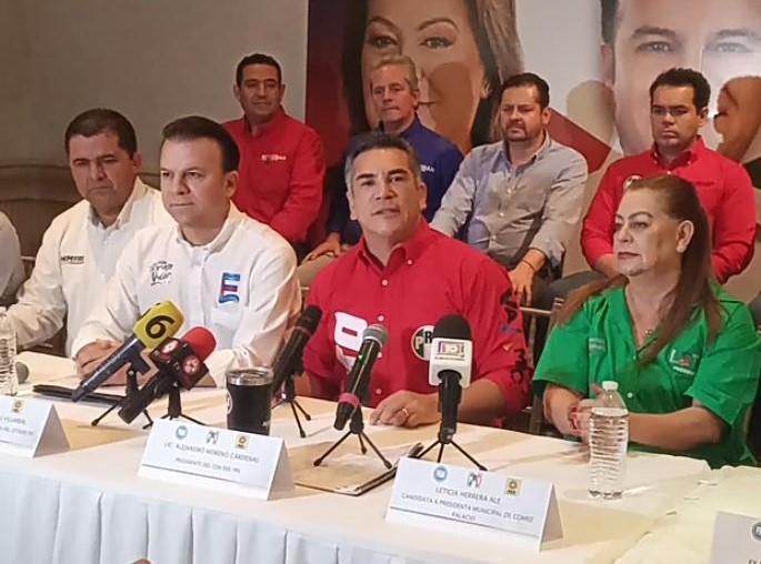 Líder del PRI confirma alianza con PAN y PRD para 2023 en Coahuila