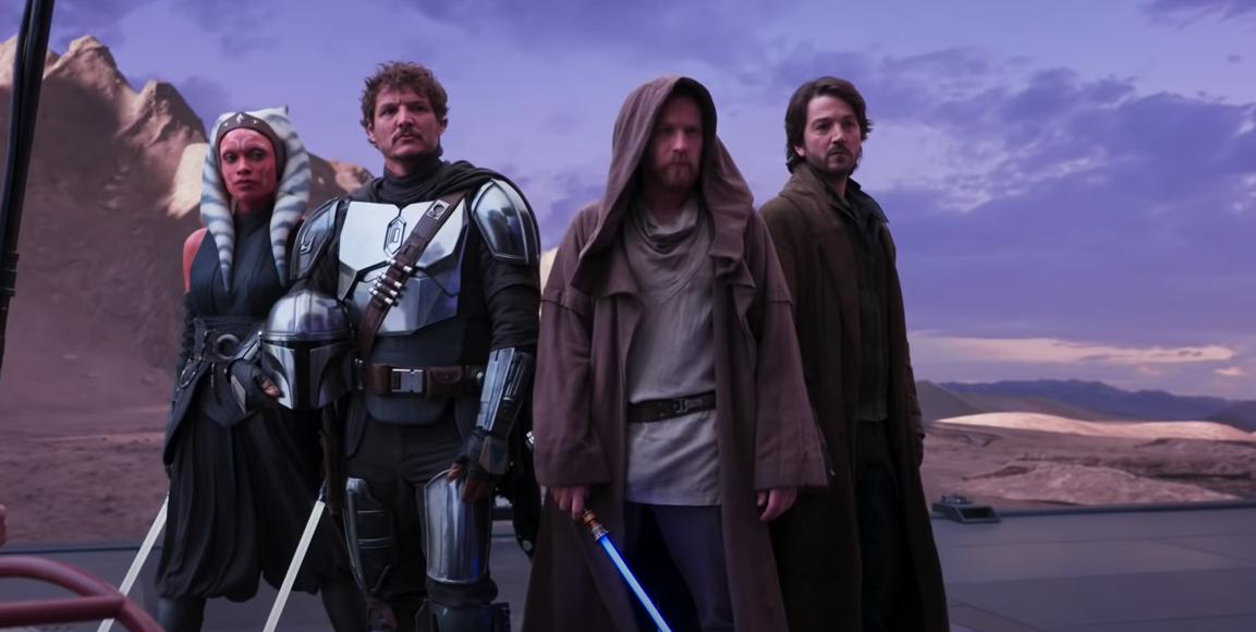 Diego Luna aparece a lado de las estrellas de Star Wars