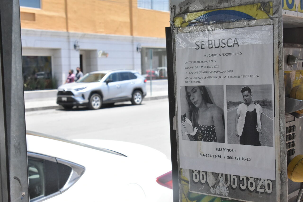 Joven transexual lleva 22 días desaparecido en Monclova